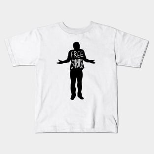 Free Shrugs Kids T-Shirt